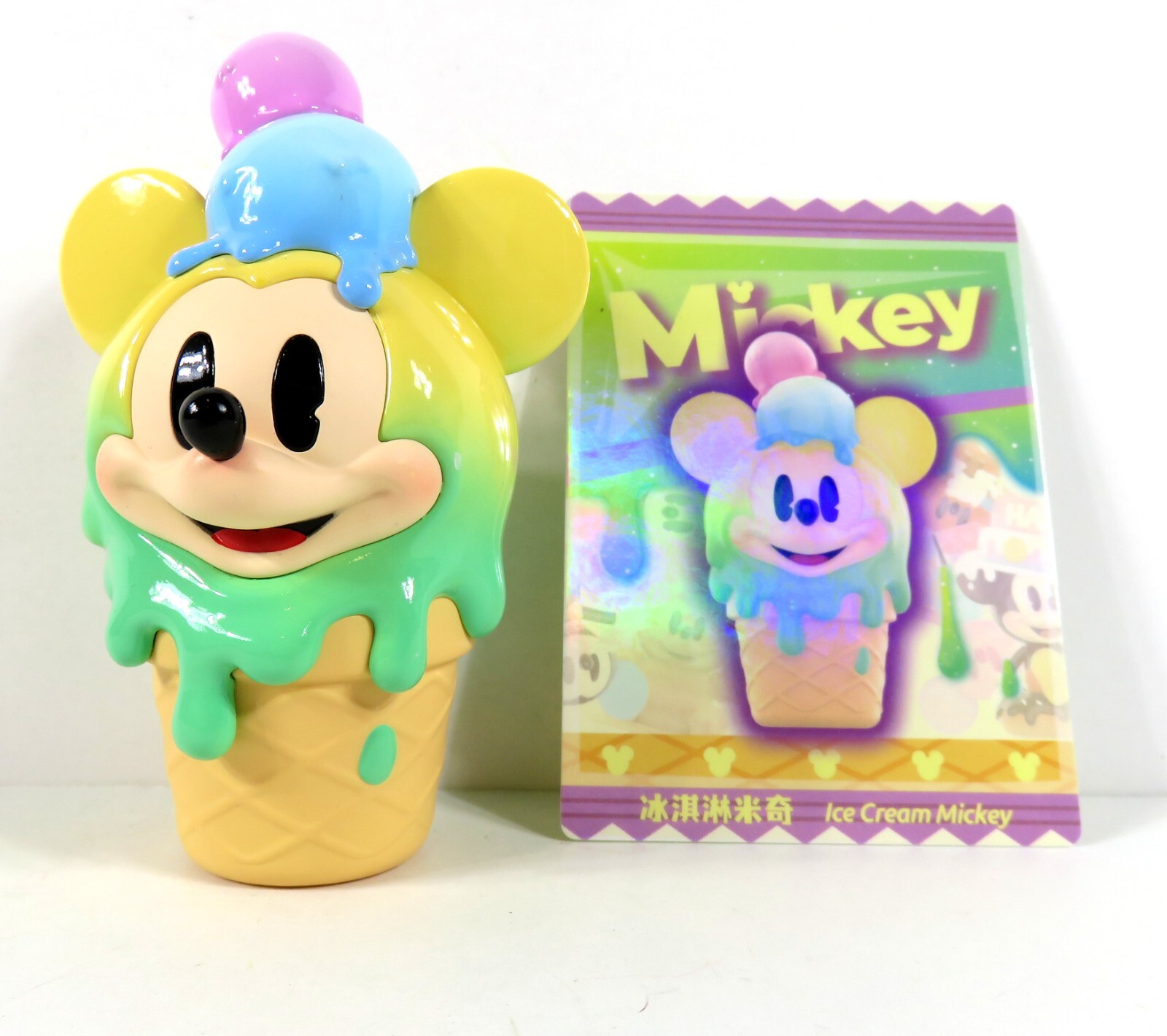 Pop Mart Disney Mickey Mouse Childhood Boundless Imagination Figure Ice Cream