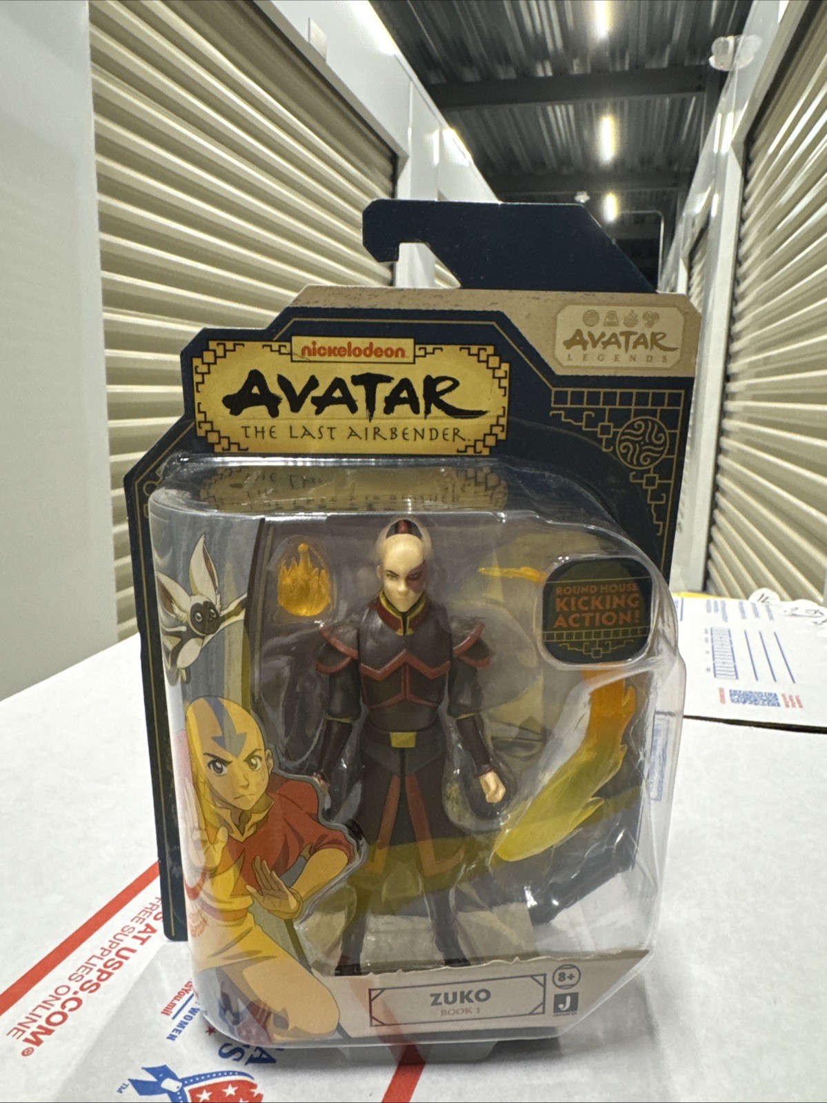 Avatar: The Last Airbender Zuko (Book One) – 4.5-Inch Scale Figure with Fire …