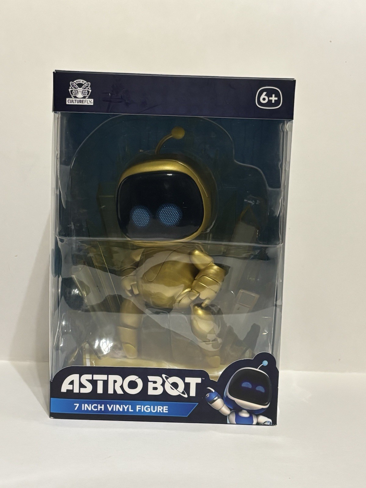 Astro Bot Gold Vinyl Figure 7&Prime; Inches [Small Damage On Box]