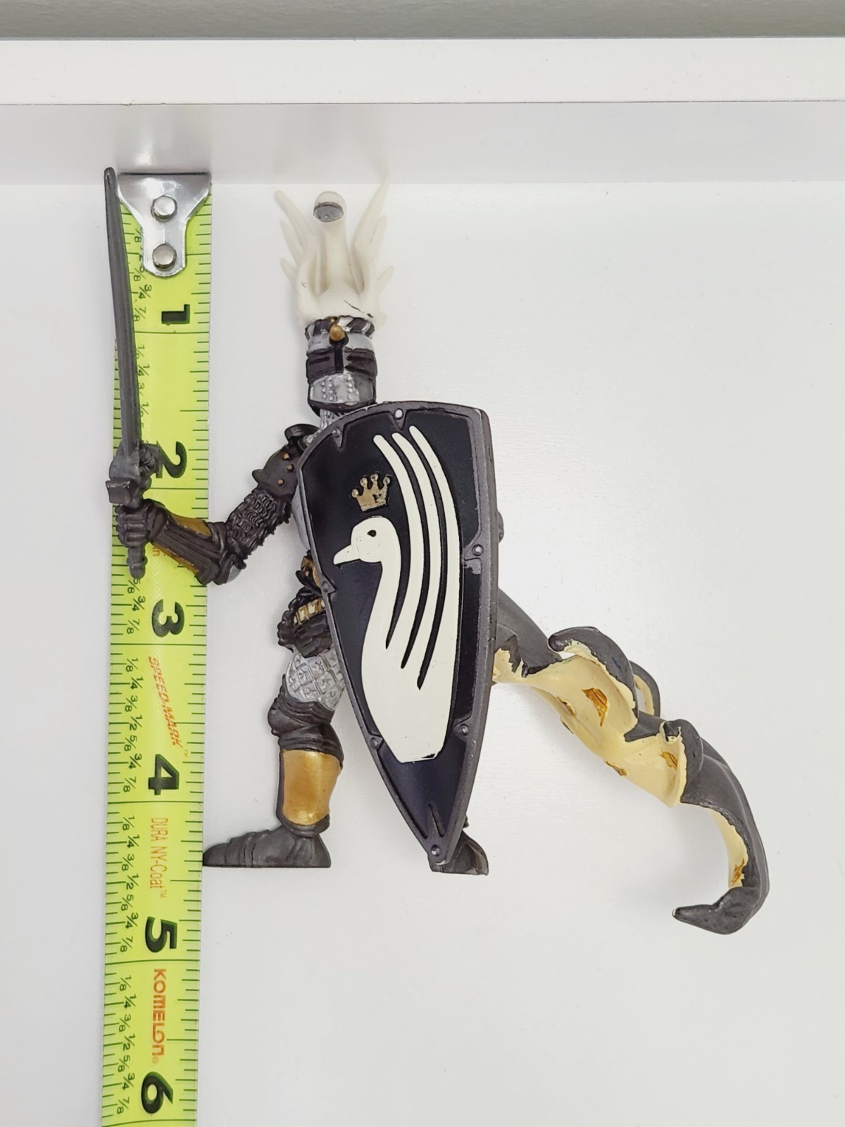2007 Papo Swan Knight Medieval Castle Figure