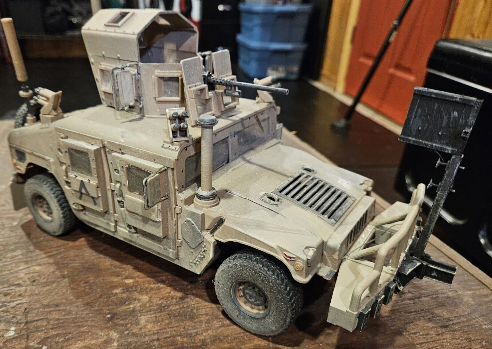 Sunny Days Entertainment Humvee, or MRAP, Rhino Anti IED device