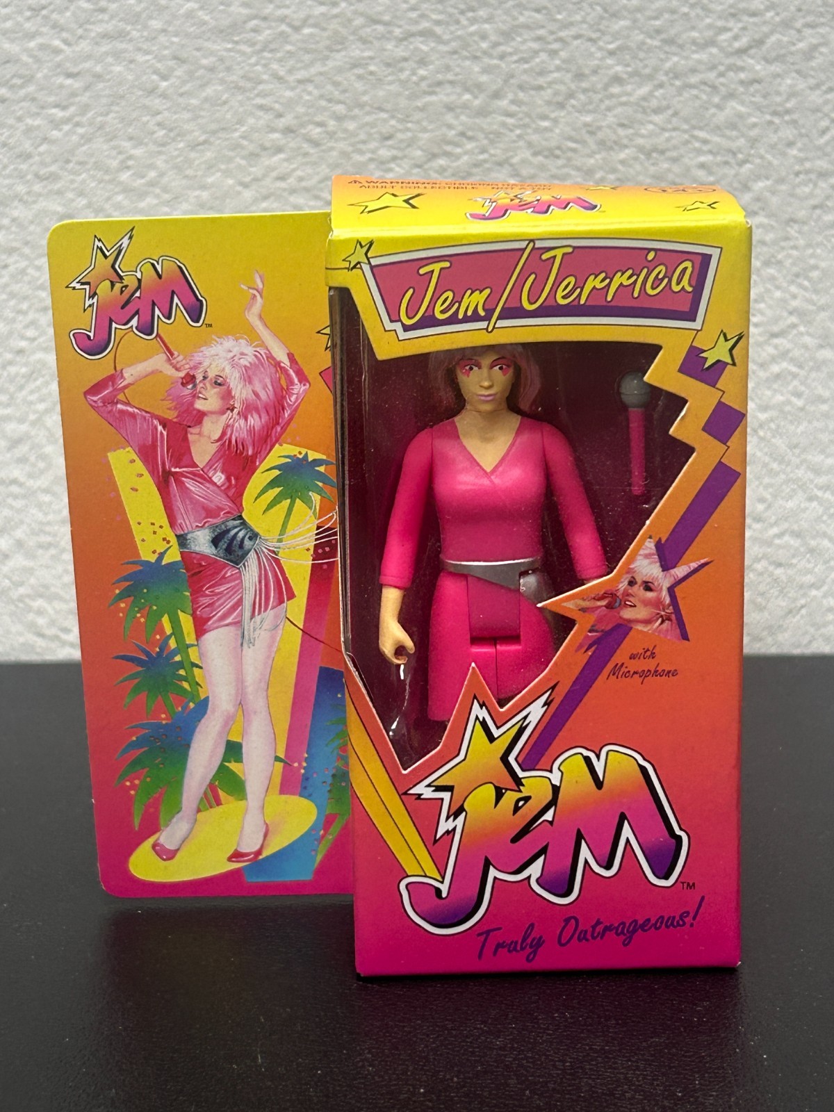 Super7 Jem and the Holograms ReAction 3.75-inch Action Figure Jem/Jerrica