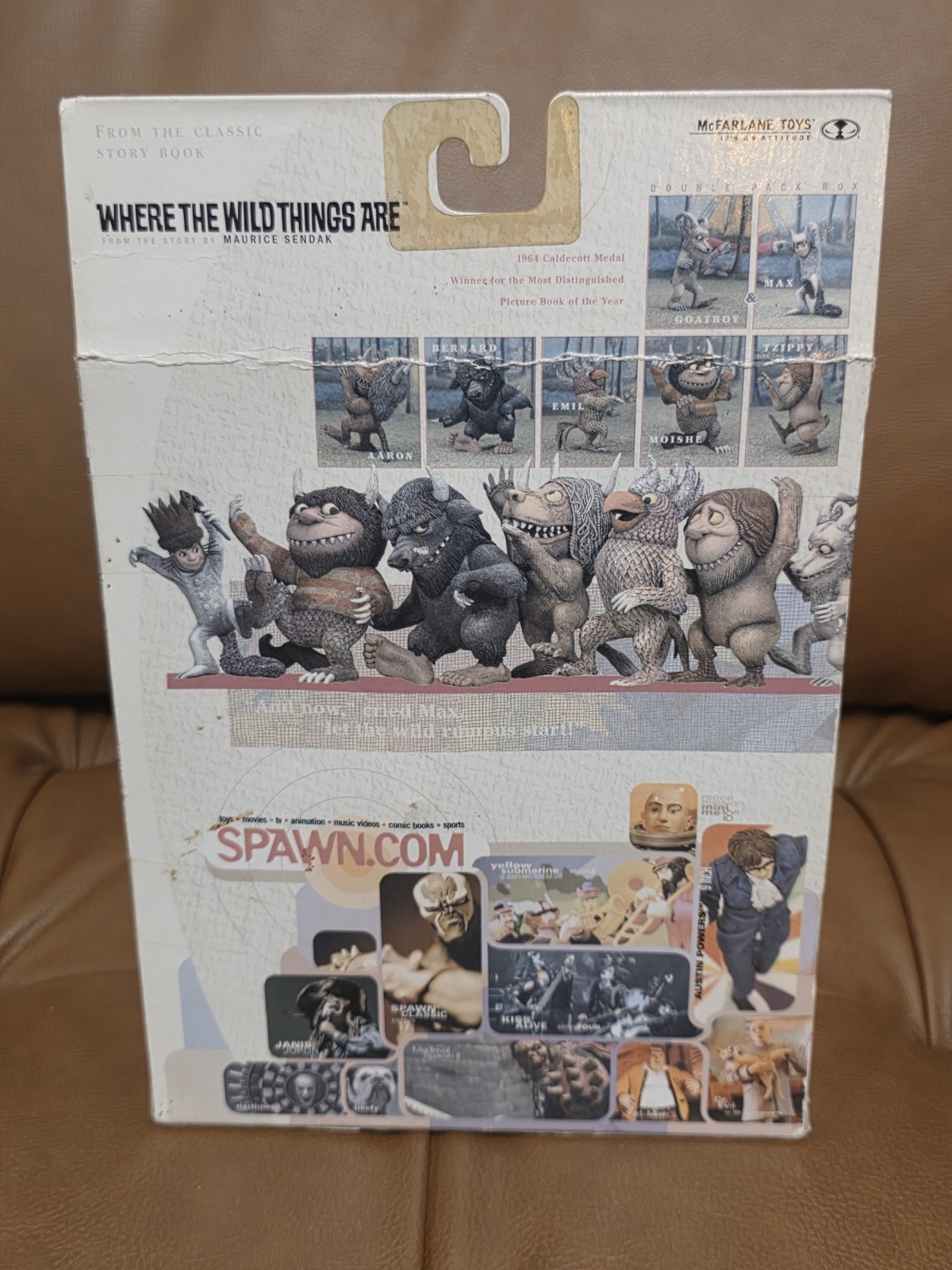 McFarlane Where The Wild Things Are Moishe Figure (2000) – Unopen Box