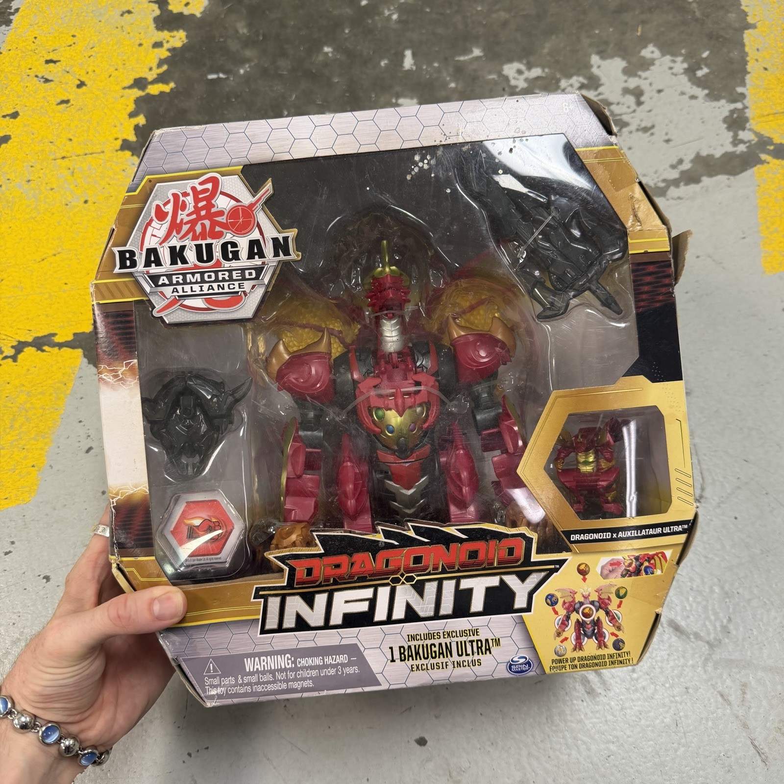 NEW SEALED Bakugan Armored Alliance Dragonoid Infinity Toy Spin Master
