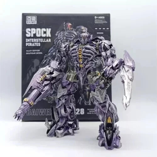 BAIWEI Shockwave Decepticon TW-1028 Action Figure 7&Prime; Robot Toys -gifts