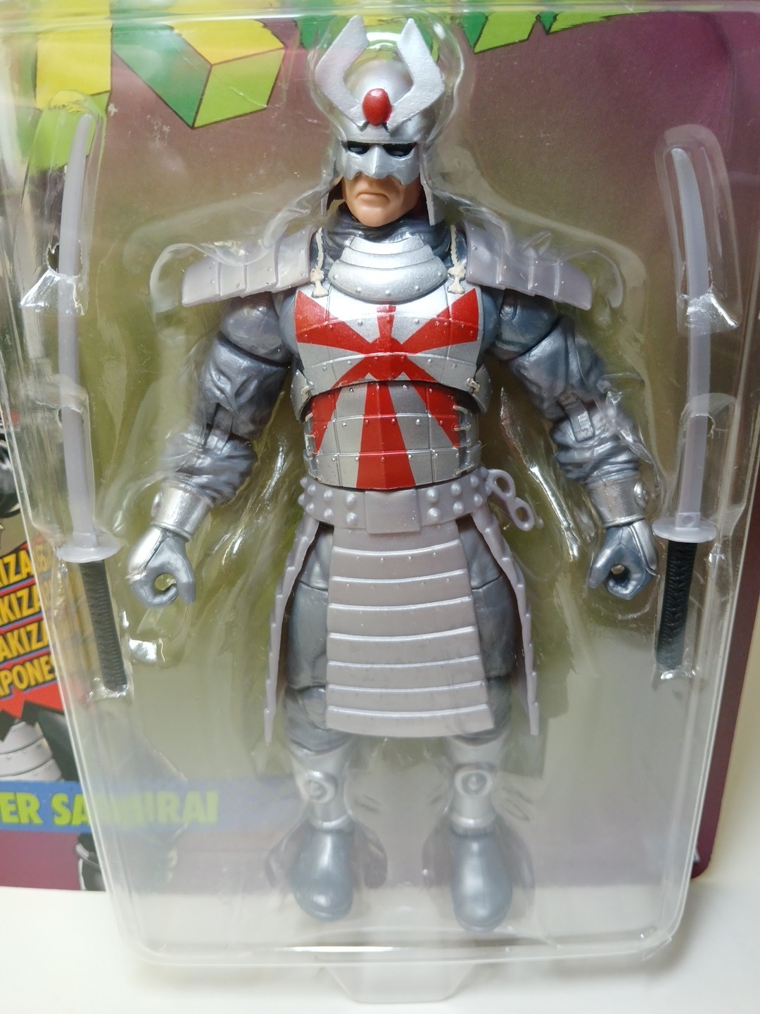 Marvel Legends Silver Samurai (CRACKED BUBBLE) Retro Collection Action Figure