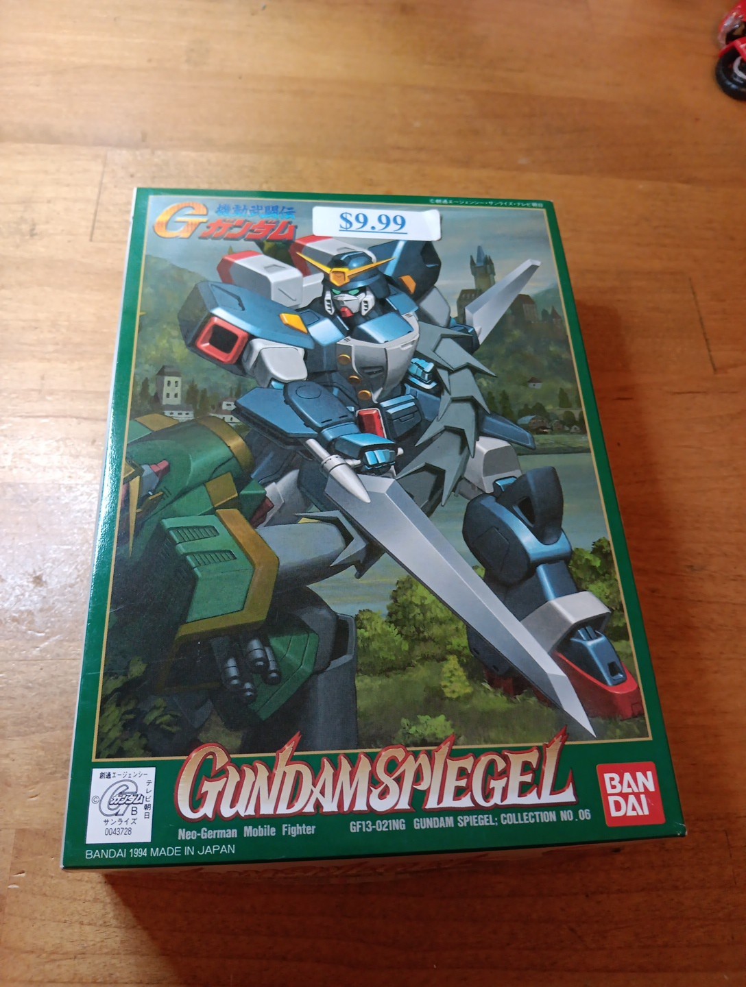 1/144 GundamSpiegel Neo-German Mobile Fighter BANDAI 1994 GF13-021NG Coll. #06