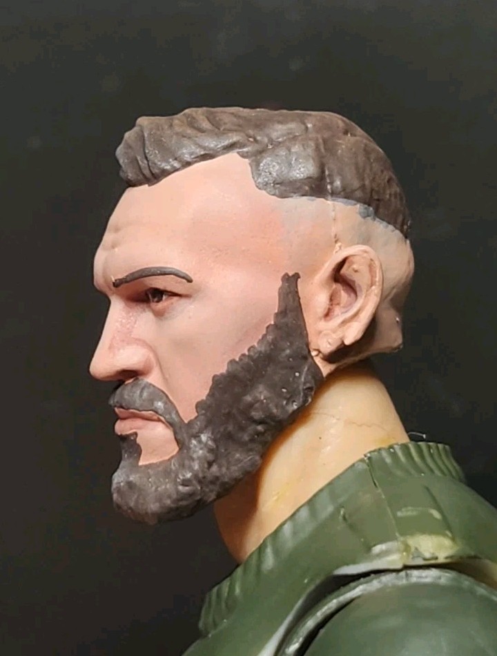 HEAD ONLY Tom Hardy Custom painted head Gi joe Classified Valaverse Outback