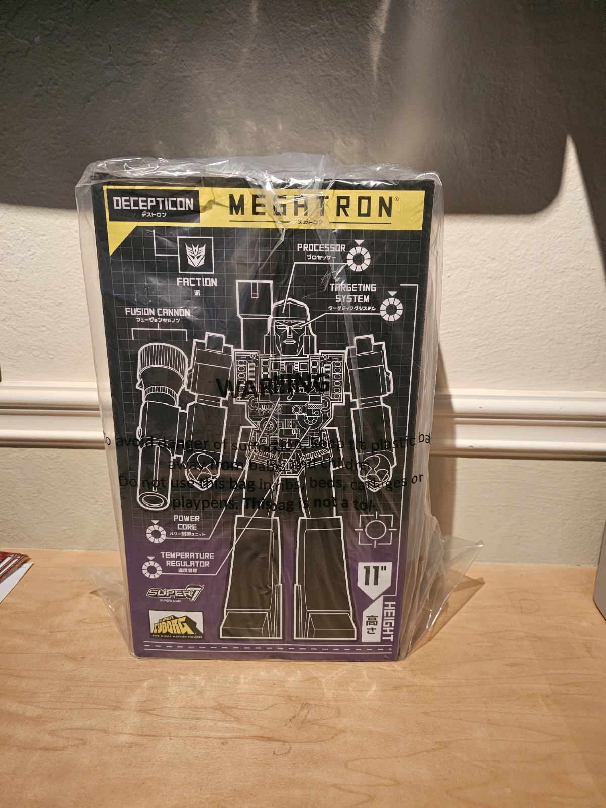 SDCC 2019 Super7 Exclusive Transformers Super Cyborg Megatron NIB