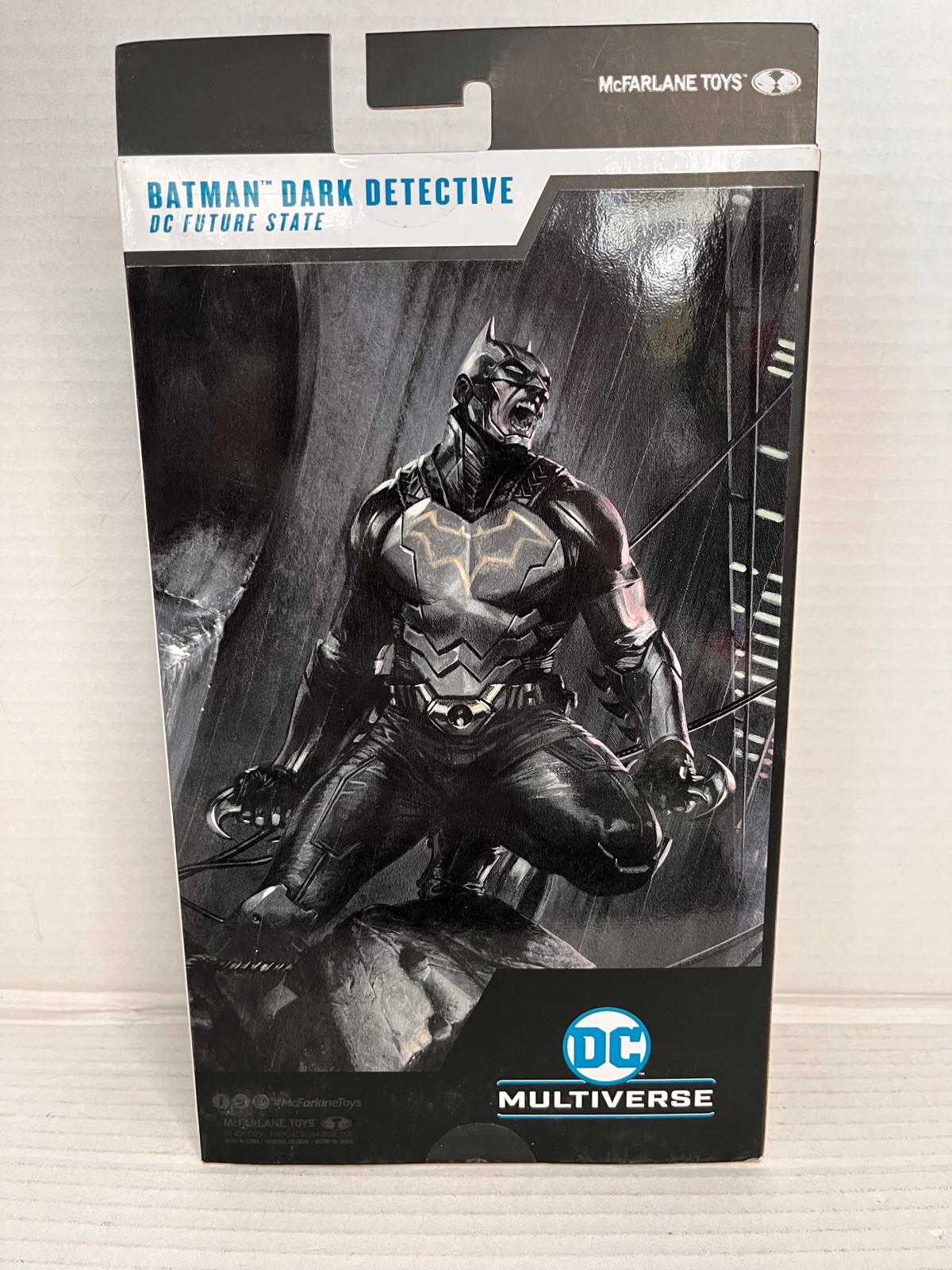 DC Multiverse McFarlane Toys Batman Dark Detective Gold Label 7&Prime; Figure New