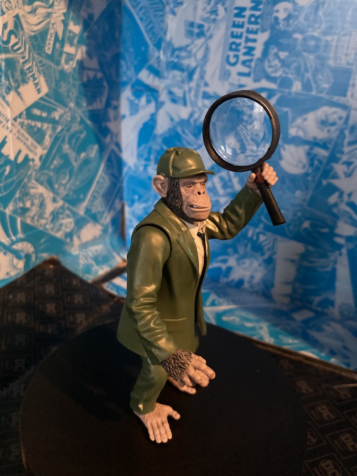 Detective Chimp Comic Style MAGNIFYING GLASS for Action Figures-Custom Fodder