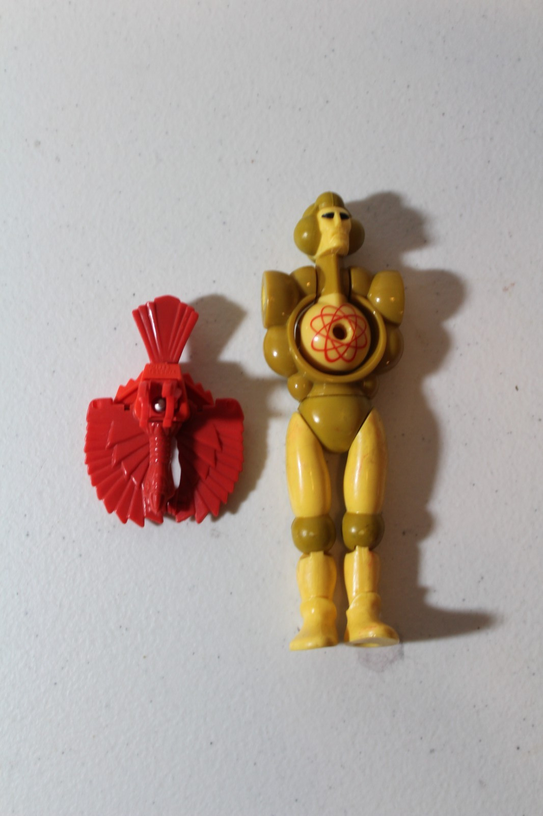 Vintage 1986 Kenner Silverhawks Molecular Figure TORSO Parts w/ Volt-Ure VTG