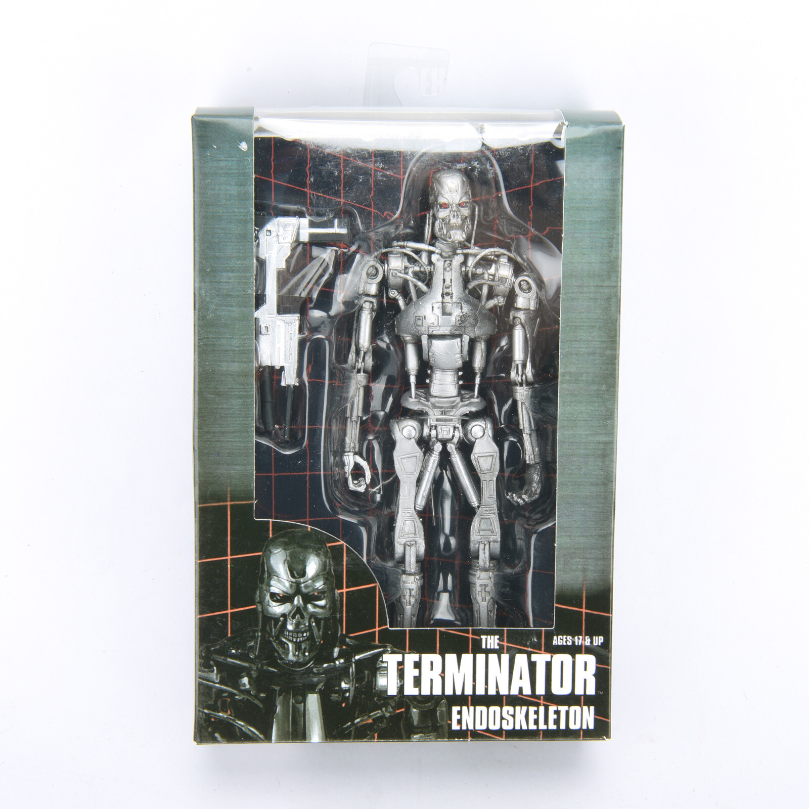 The Terminator 2 Endoskeleton Arnold Schwarzenegger T-800 Action Figures Toys