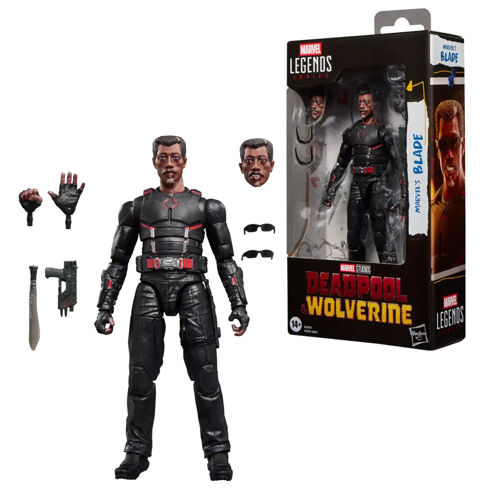 2026 Marvel Studios MCU Deadpool & Wolverine BLADE 6&Prime; Scale Hasbro Action Figure