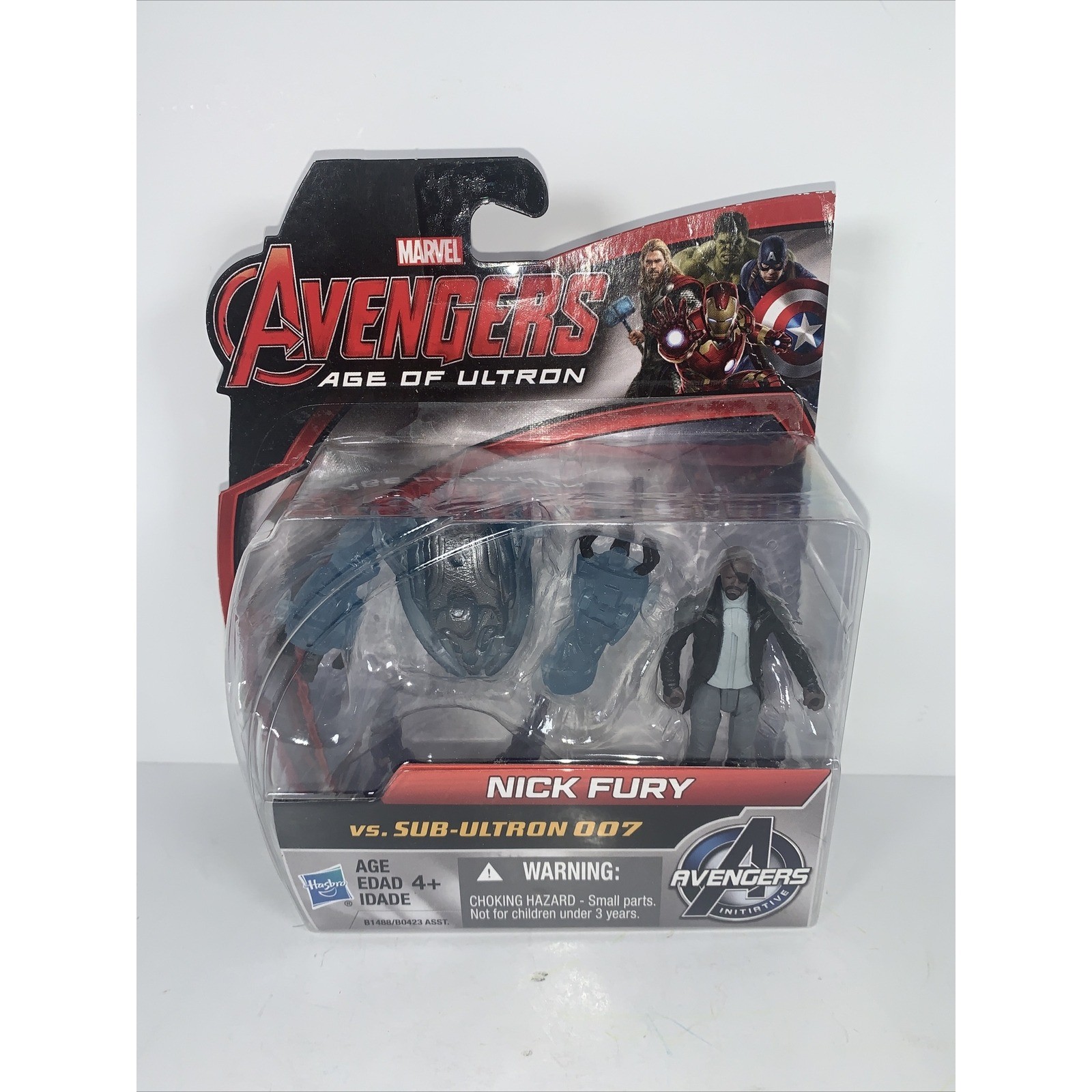 Avengers Age of Ultron Marvel&rsquo;s Nick Fury VS Sub-Ultron 007 Action Figure