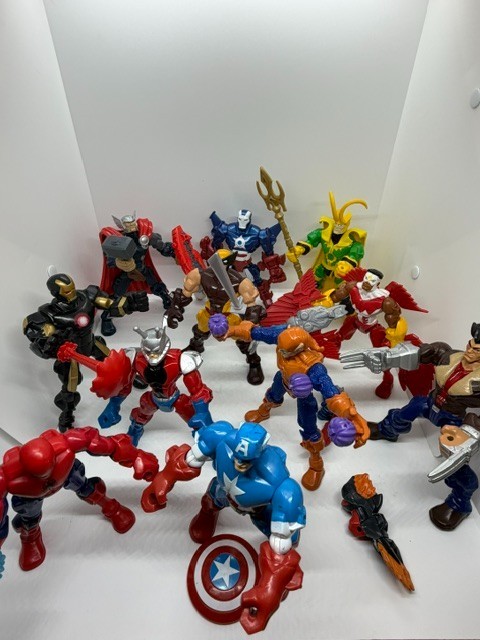Marvel Super Heroes Mashers – Assorted Lot of 11 Different Characters