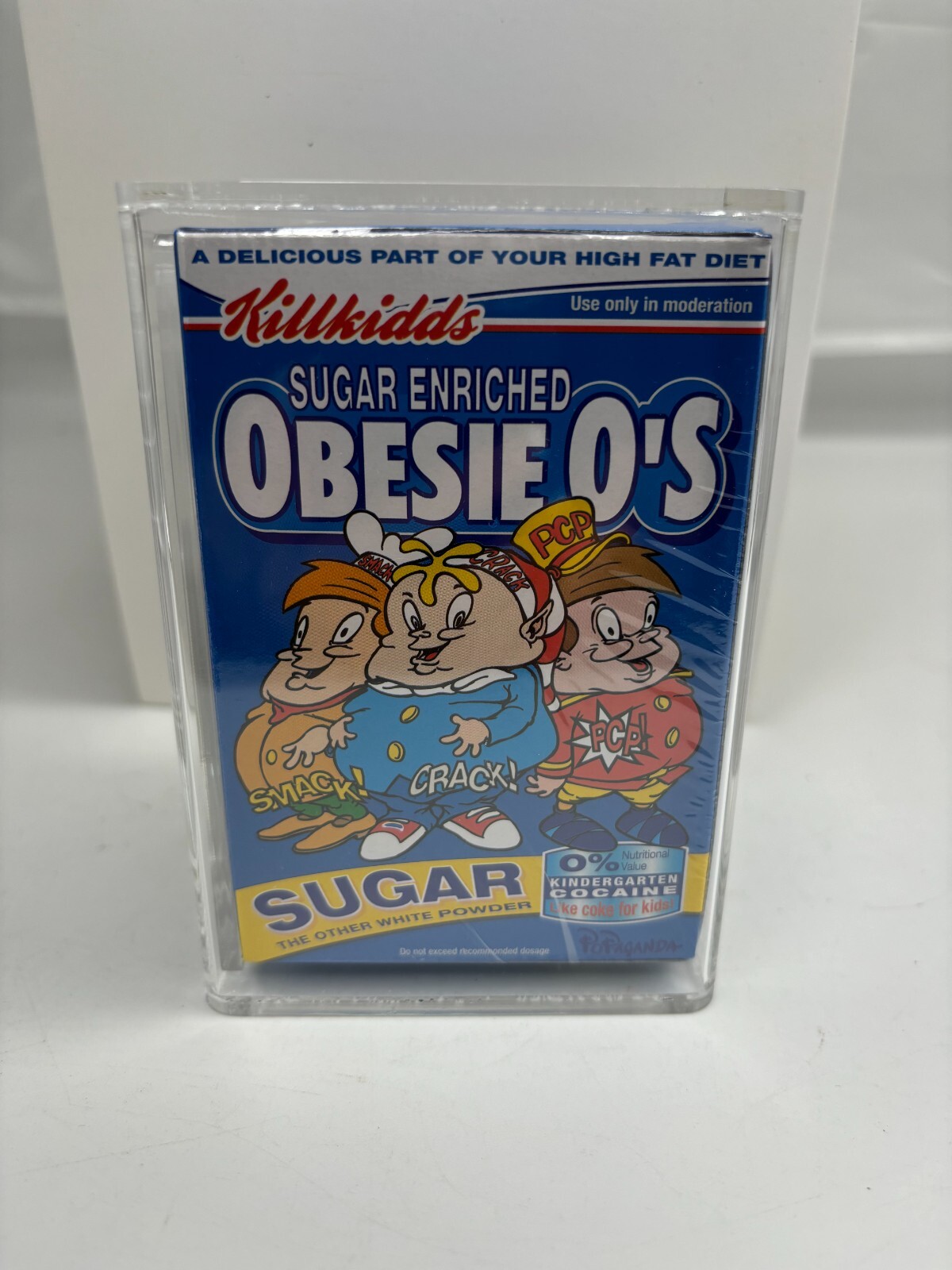Cereal Killers POPOGANDA Obesie O&rsquo;s&rsquo; Ron English 3&prime; vinyl Figure CAS GRADED 90+