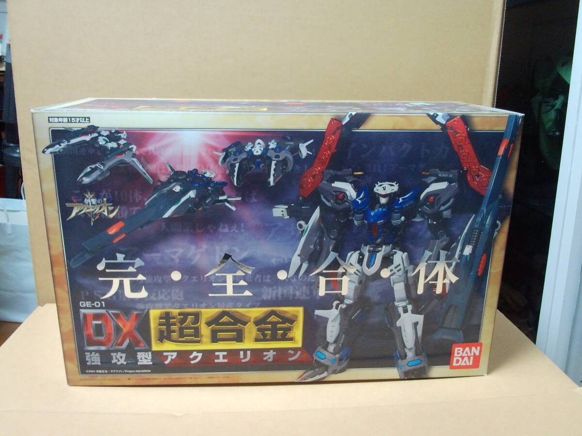 DX Chogokin GE-01 Forced Attack Type Aquarion Figure Genesis of Aquarion Bandai
