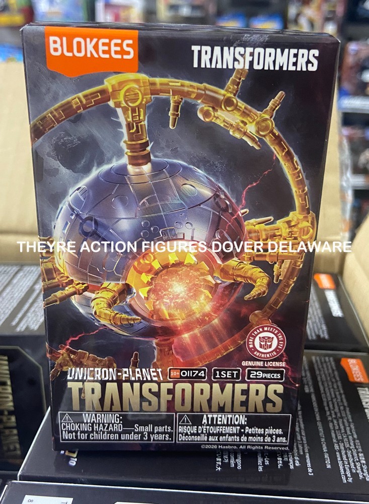Blokees Transformers Unicron transparent Planet Version