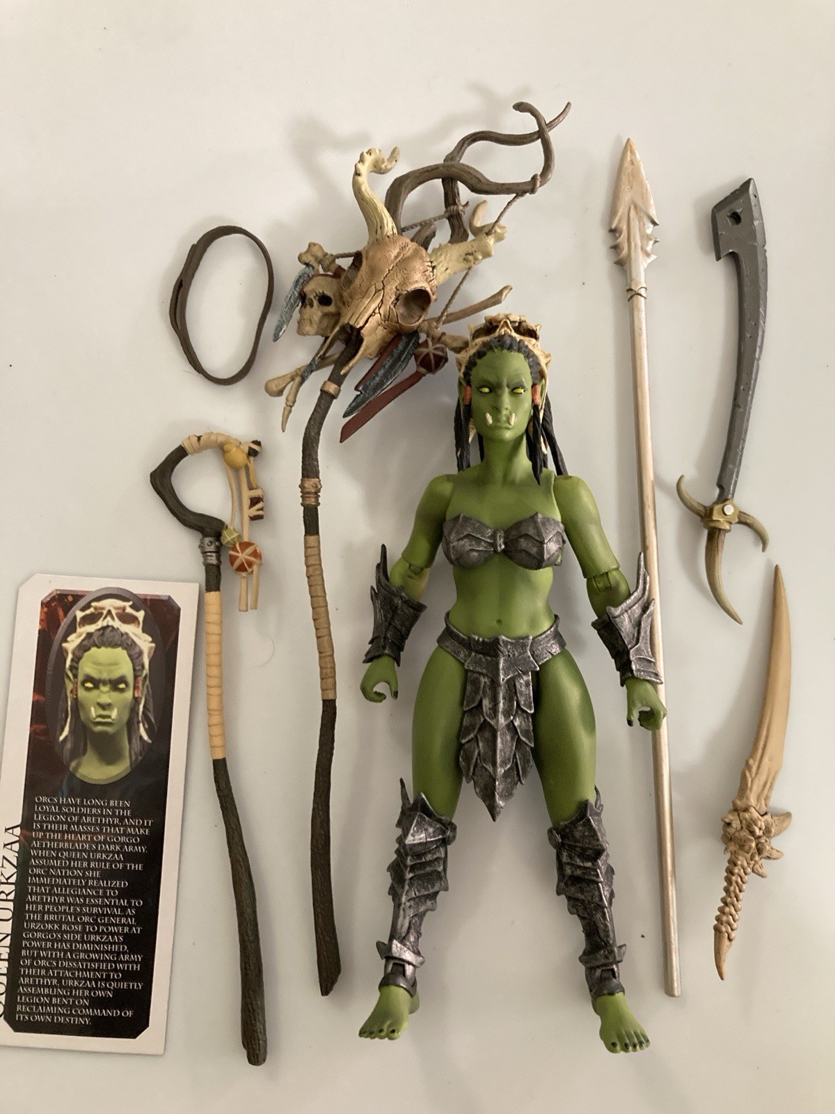 Mythic Legions Queen Urkzaa figure by Four Horsemen Advent of Decay