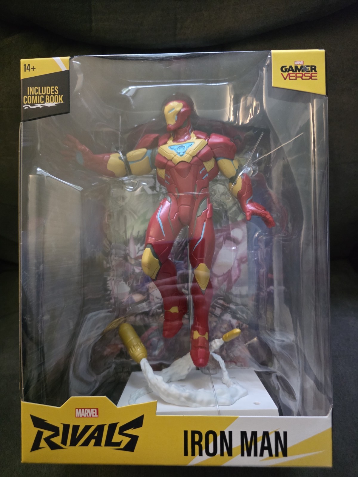 Iron Man Marvel Rivals 1:6th Scale Collectible Figure McFarlane Toys New in USA