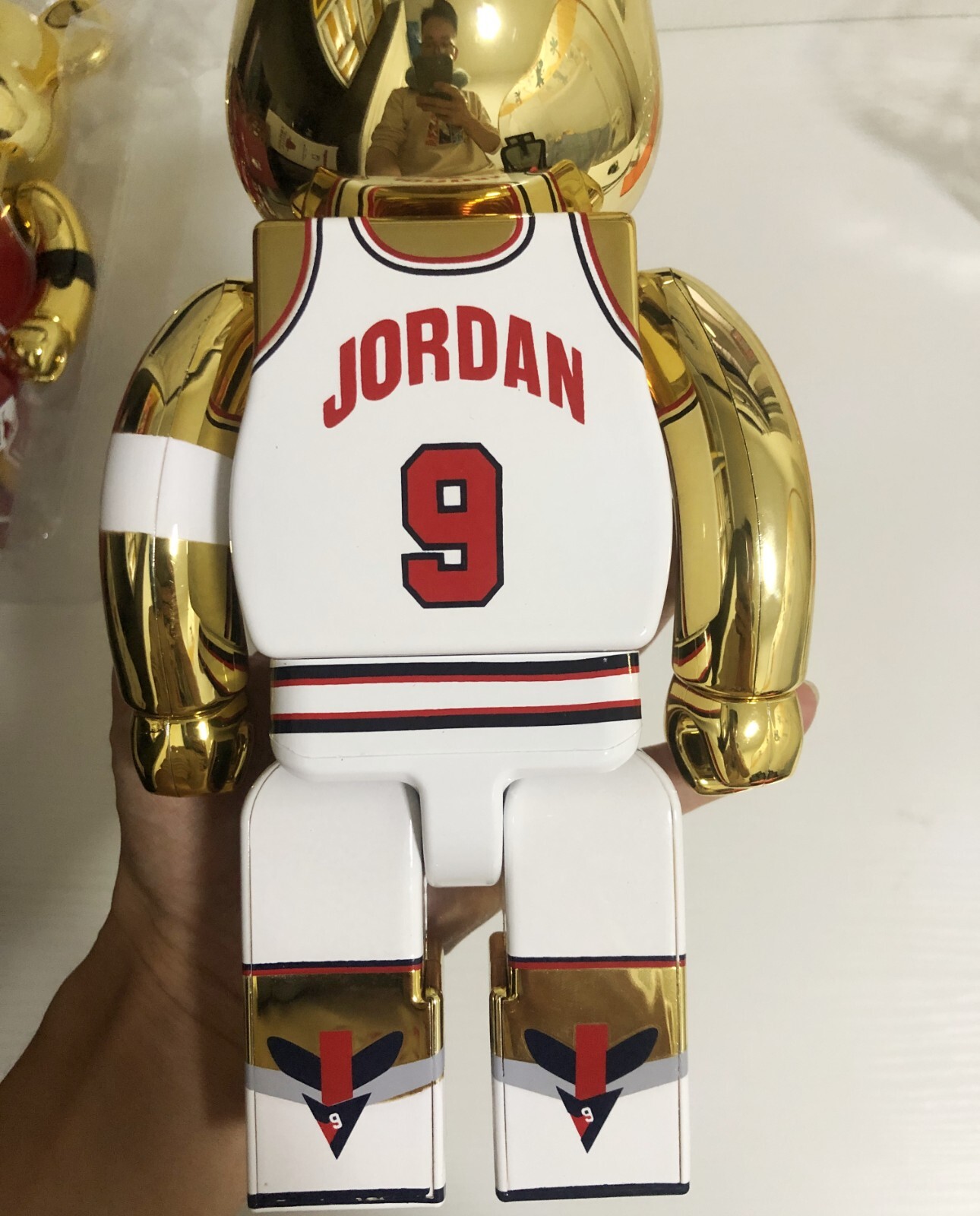 400% Bearbrick Michael Jordan Chicago No.23 Jersey Action Figure Deco Art Toy
