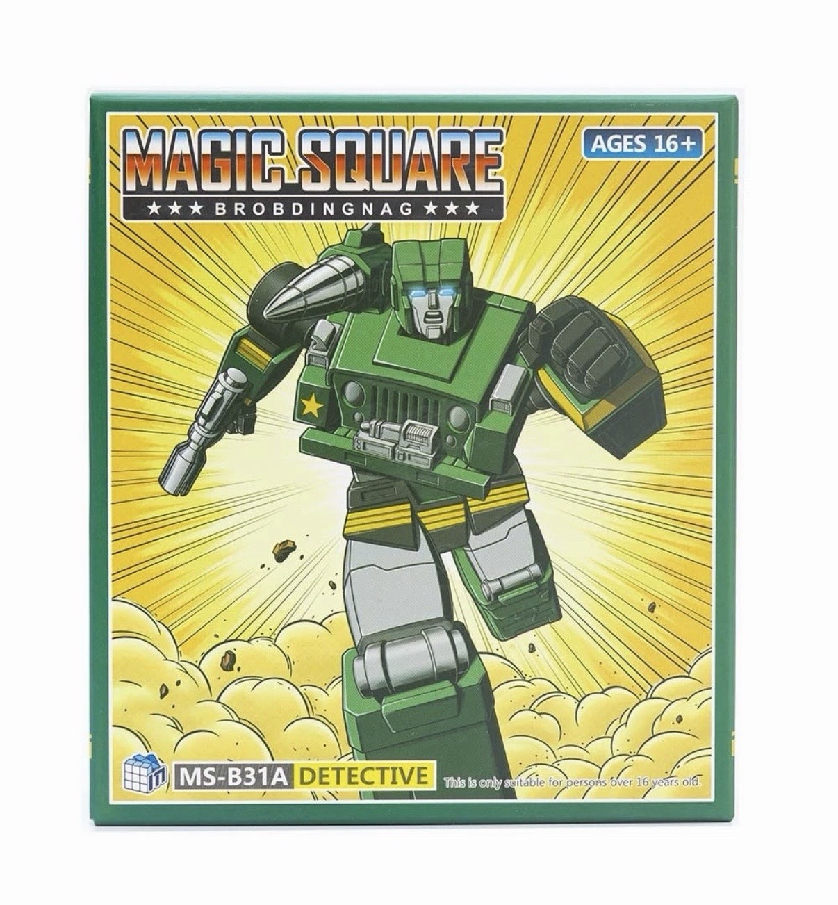 Magic Square MS-B31A Detective Hound G1 Jeep Transformers New In Package !!!