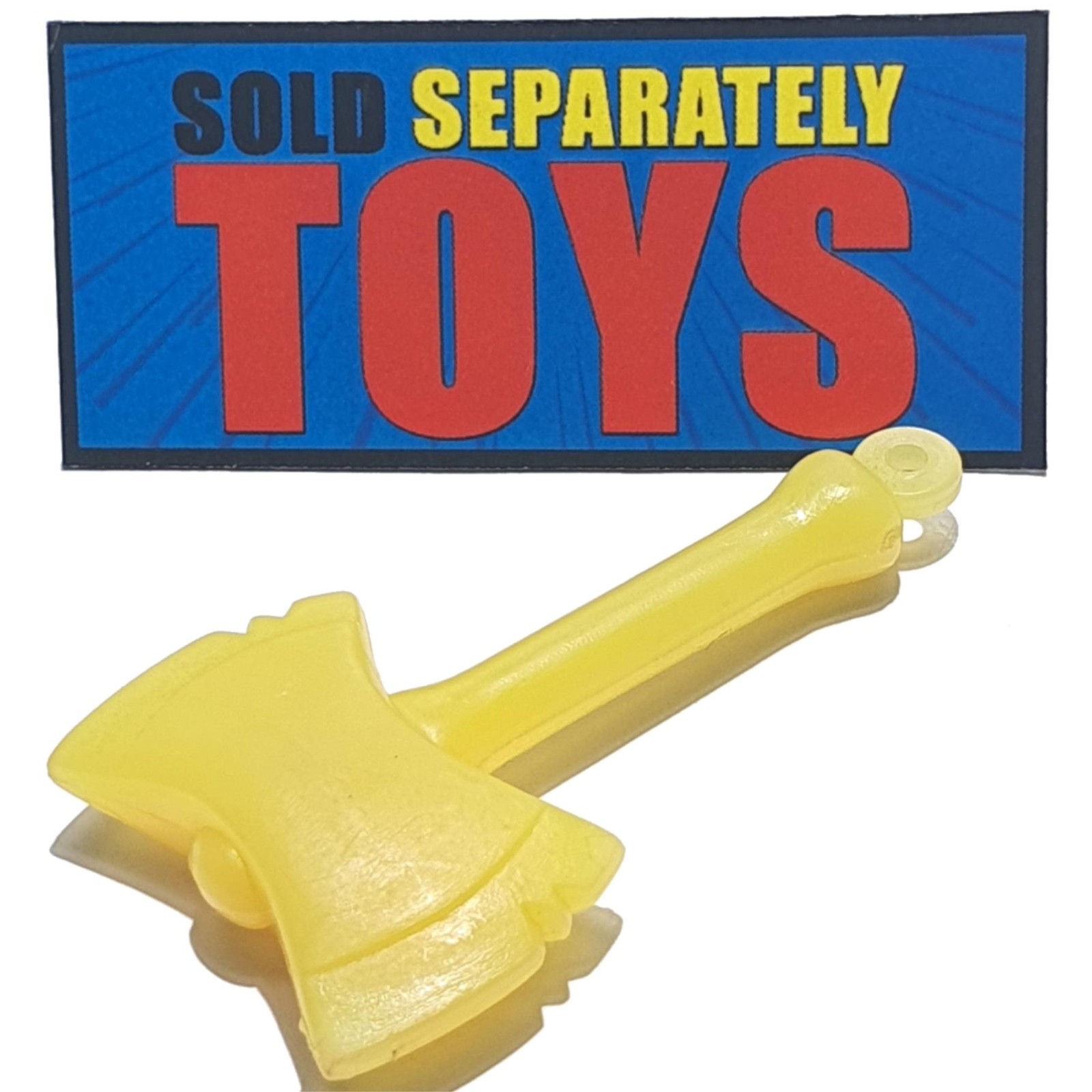 Stone Protectors Zink AXE ax hammer original yellow weapon accessory part Zinc