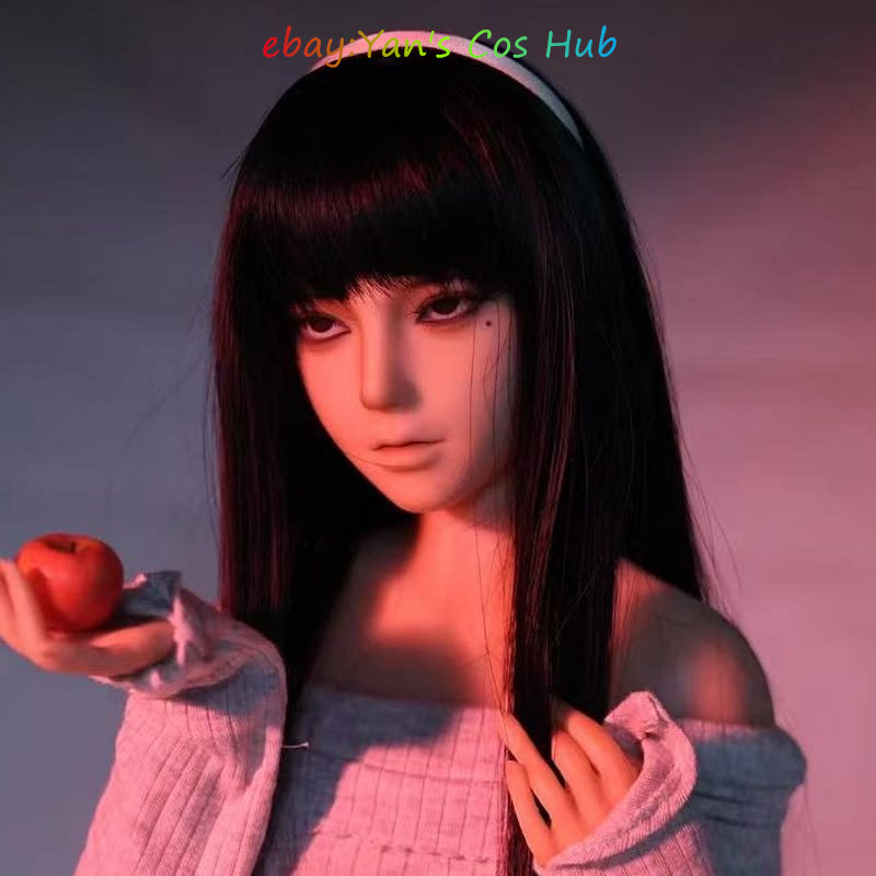 60Cm 1/3 Tomie Kawakami Makeup Imitation Posable Platinum Silicone Bjd Doll