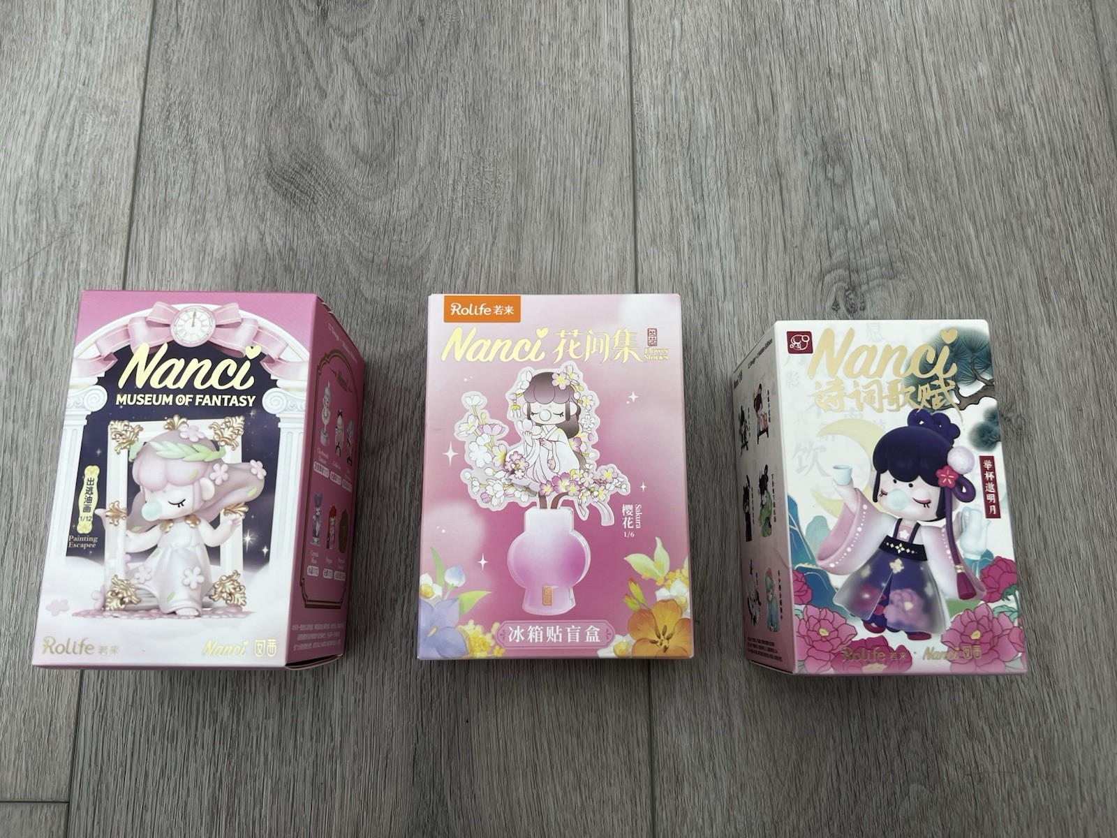 Rolife Nanci Blindbox Set Of 3 Sealed Robotime