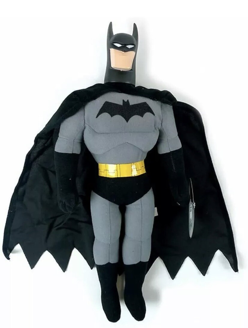 12&Prime; DC Batman and Superman 2pcs Set Plush Doll Kids Toy Original Licensed Gift