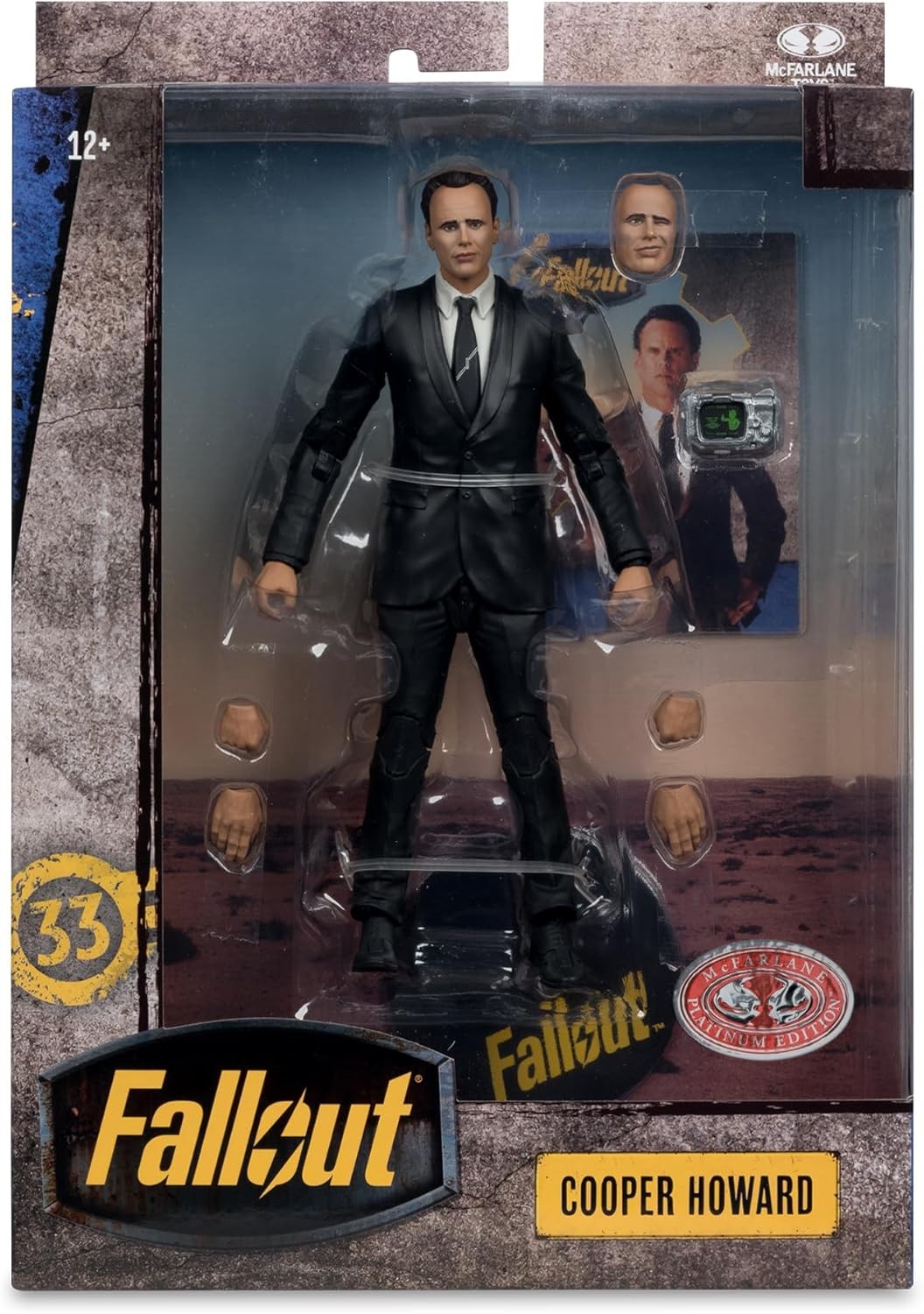 Fallout Action Figure Cooper Howard (Red Platinum Edition) 17 cm