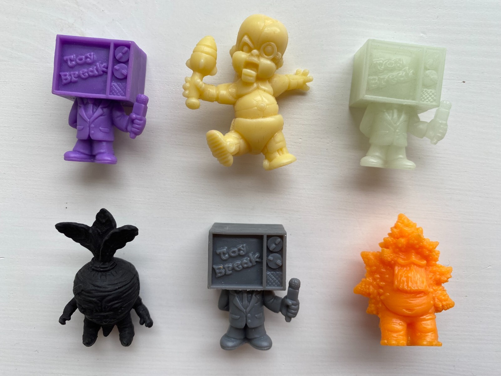 O.M.F.G. OMFG October Toys Mini Figures Baby Deadbeet Toy Break Brocotal Cryborg
