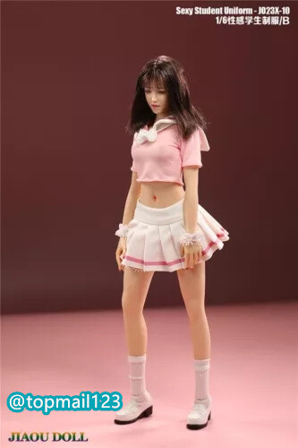 JIAOU DOLL 1:6 JO23X-10 Girl Student Uniform Clothes For 12&Prime;Female PH TBL Figure