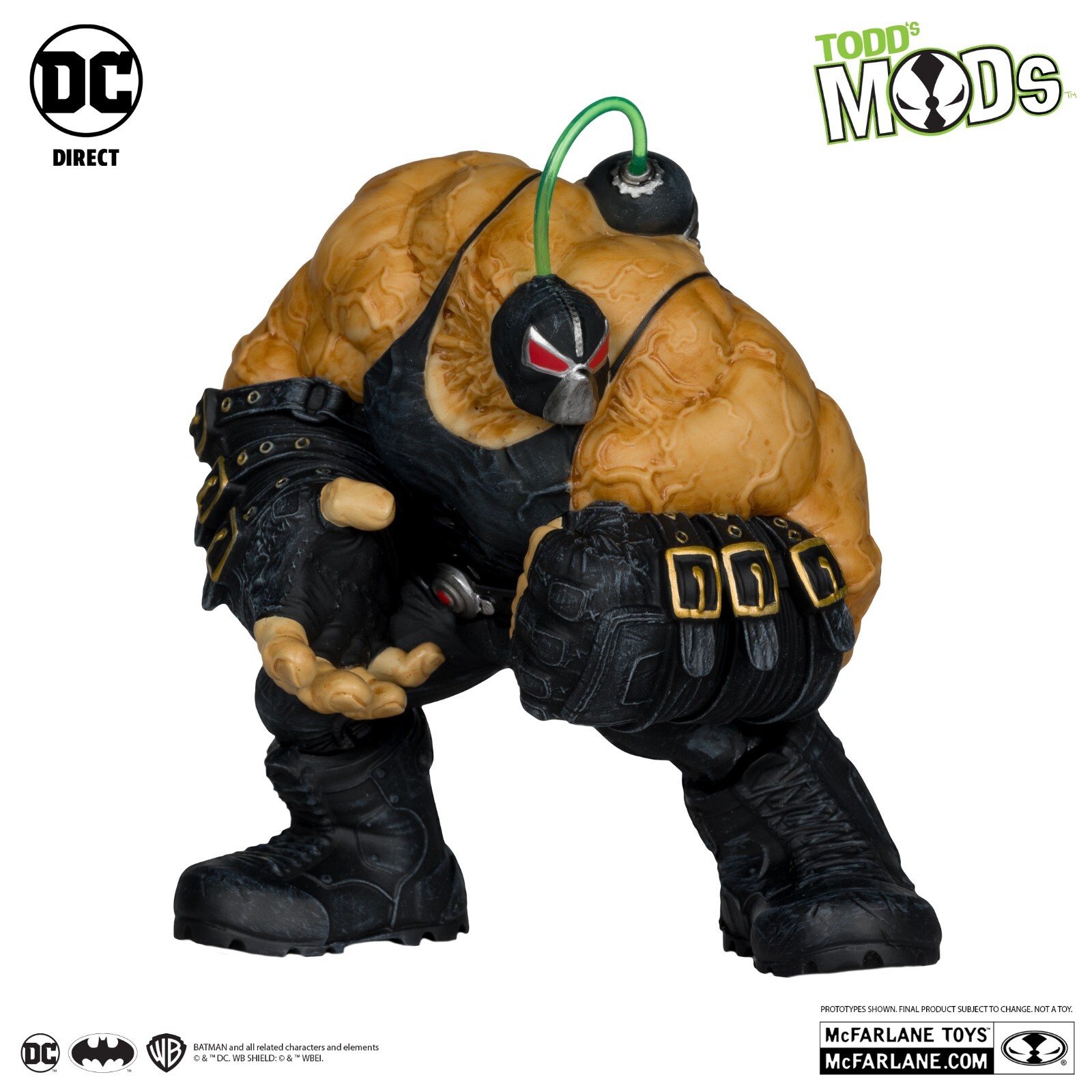 McFarlane BANE LIMITED EDITION COLLECTOR VINYL (TODD’S MODS) 4.5IN SCALE POSED