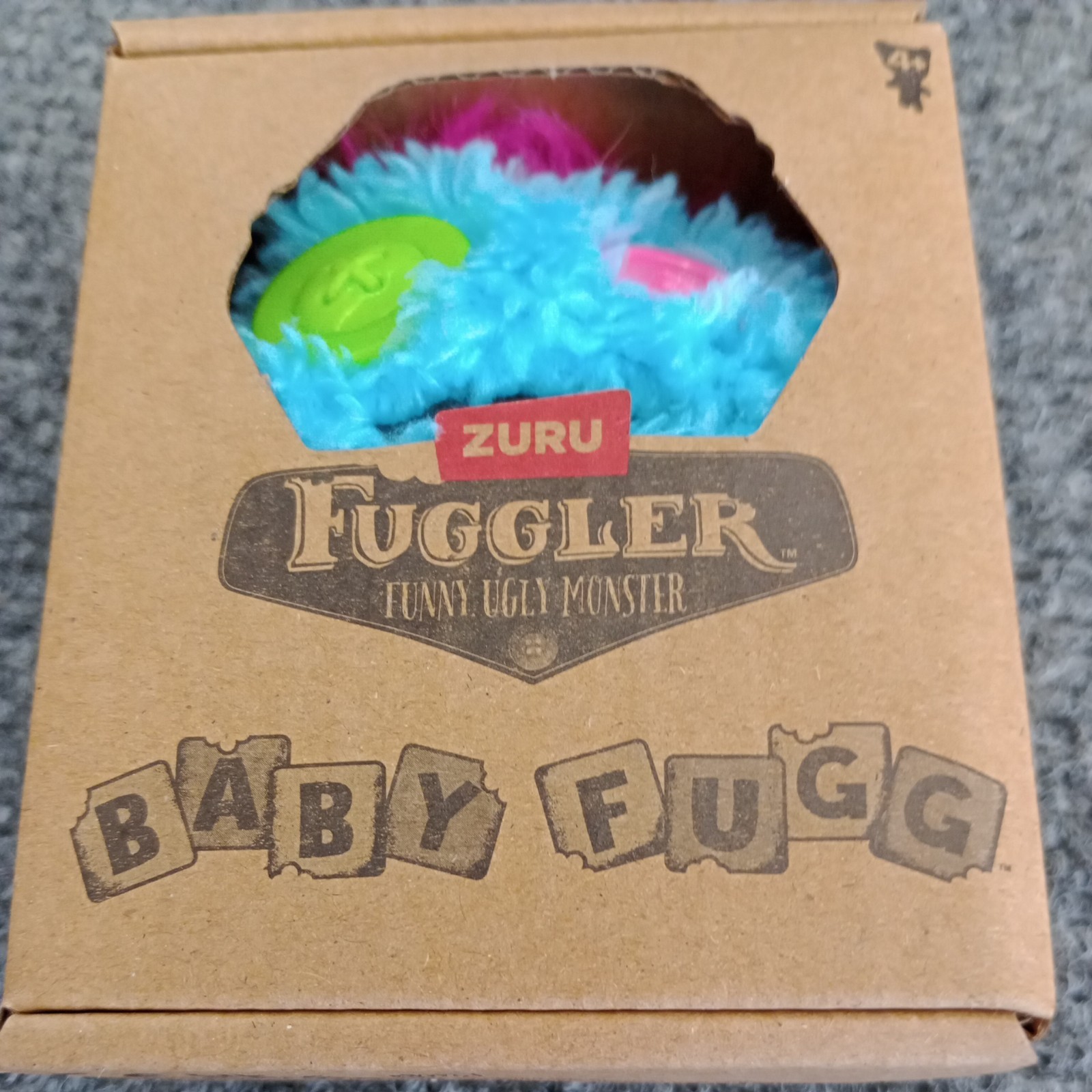 Fuggler Baby Fugg Series 4 Blue Sasquoosh New In Box
