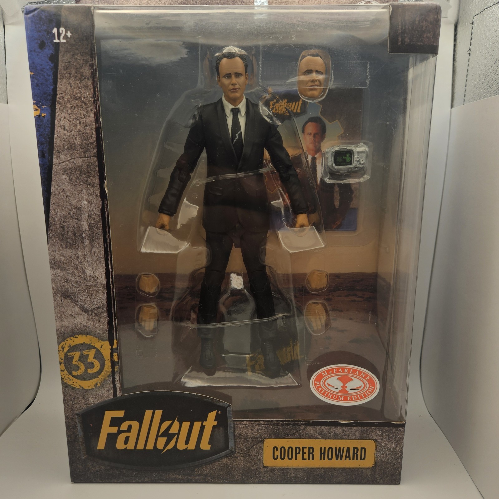 McFarlane Toys Fallout Cooper Howard Collectors Edition Red Platinum
