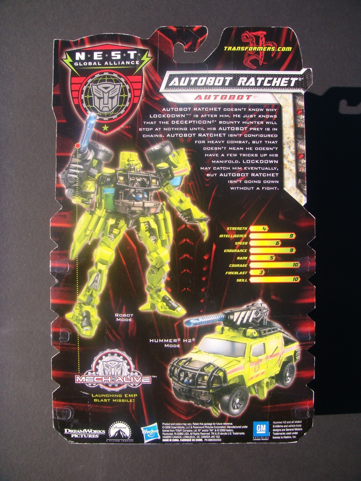 8/11 OPENED* 100% COMPLETE TRANSFORMERS REVENGE OF THE FALLEN NEST DELUXE CLASS