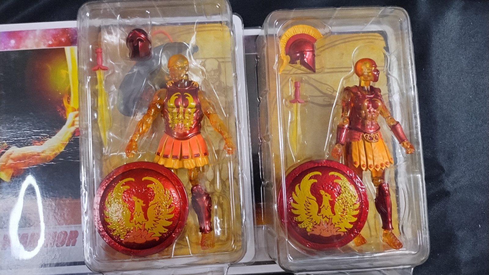 Vitruvian Hacks Eos & Helios Sun Warriors Lot of 2 figures NIB BOSS FIGHT STUDIO