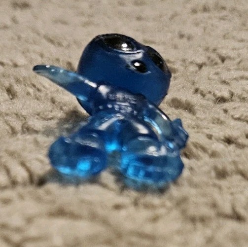 Mini Alien Figure 1 Inch Tall Blue