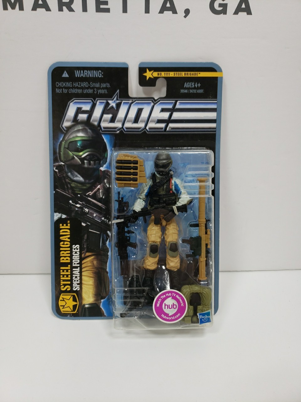G.I. Joe Pursuit of Cobra – STEEL BRIGADE (NO. 1111) – New – Hasbro – 2010