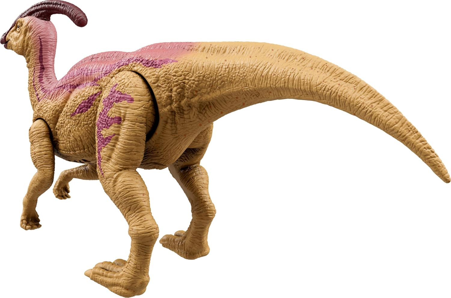 Jurassic World Wild Roar Dinosaur Action Figure, Parasaurolophus with Glowing Sp