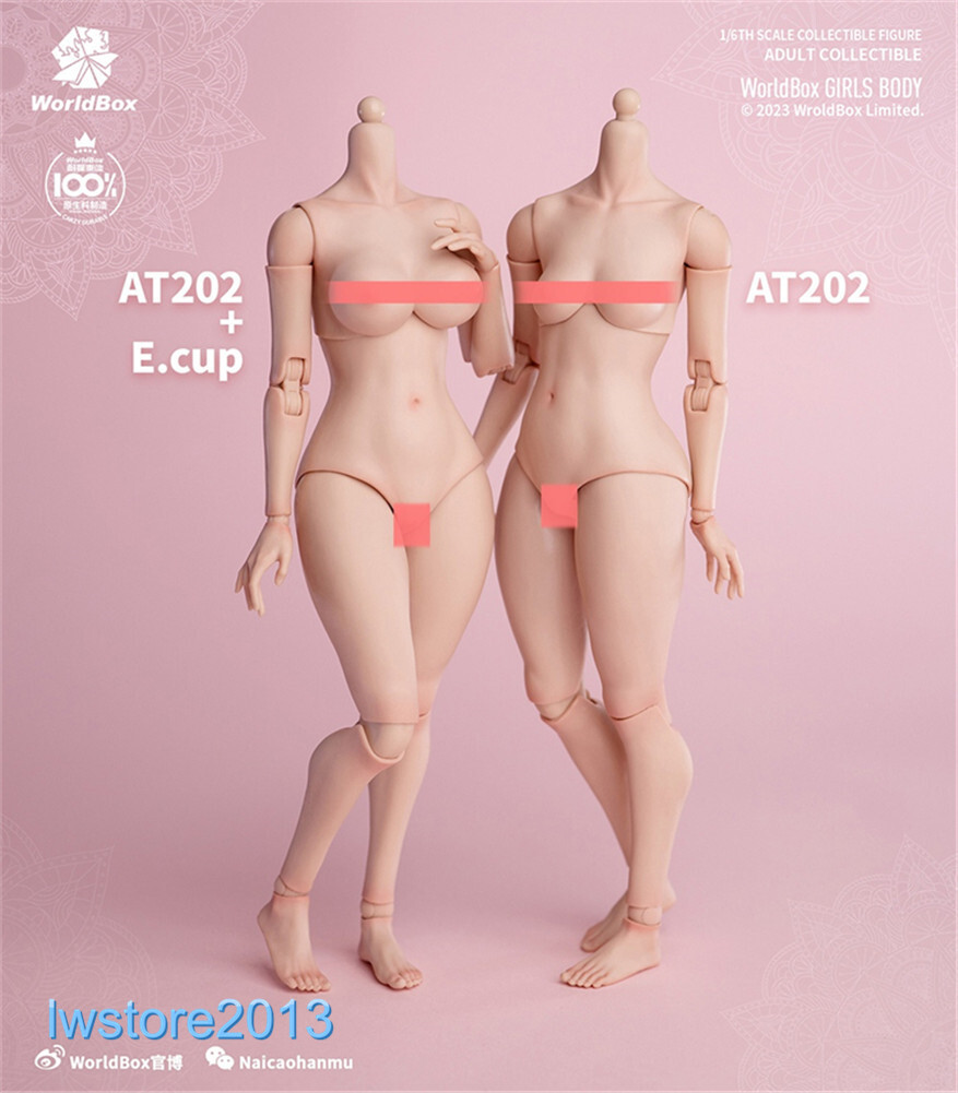 Worldbox 1:6 Big Bust Breast Replacement Cover Model For 12 » Female Figure Body