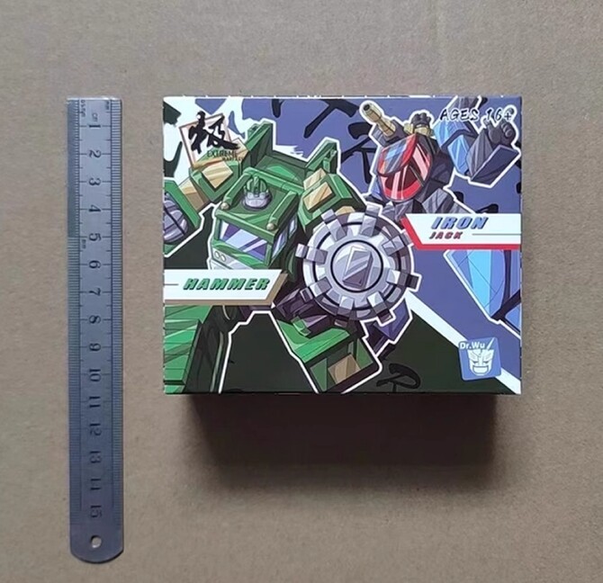 New Deformabl Wheeljack+Bulkhead Autobot Dr. WU DWE30M+DWE33 Action Figure Toys