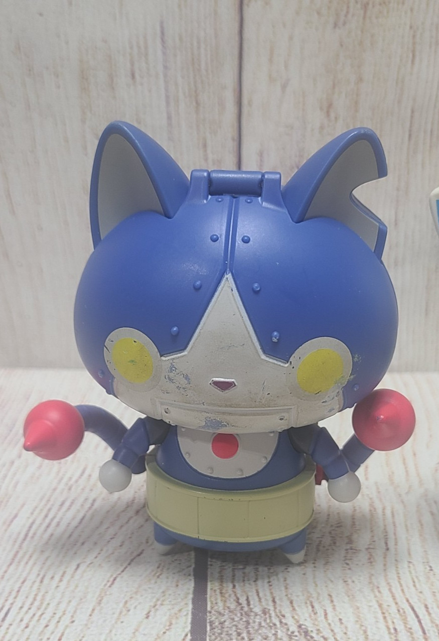 Hasbro Yo Kai Watch Converting Figures Toys Lot of 3 Komasan Robonyan Jibanyan