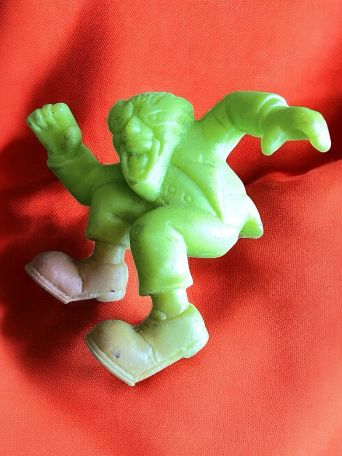 Vtg Toy Monster In My Pocket Halloween Spring Heeled Jack Green Matchbox 80s
