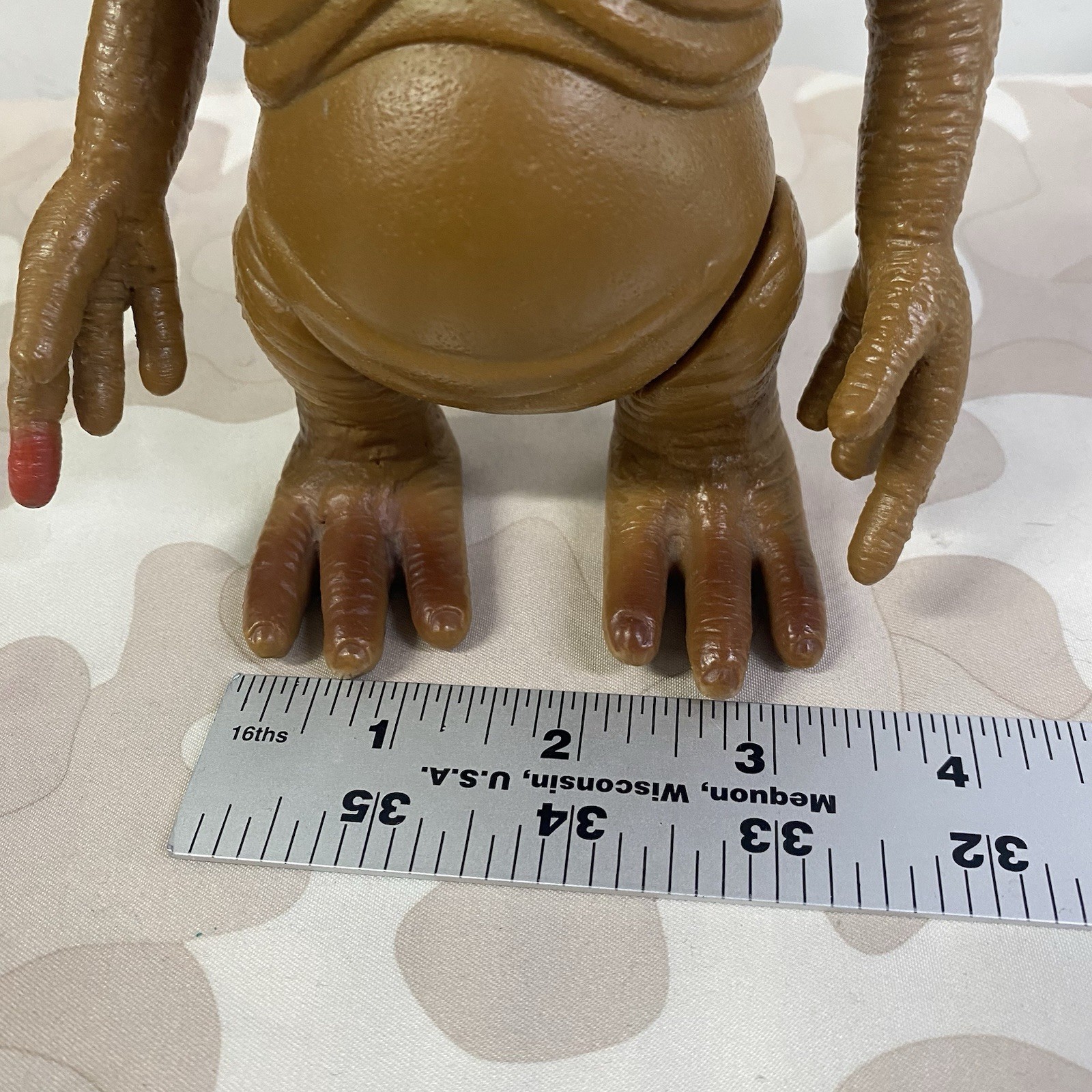 Vintage E.T. Extraterrestrial Action Figure Toy 8&Prime; Spielberg ET LJN 1980s 80s