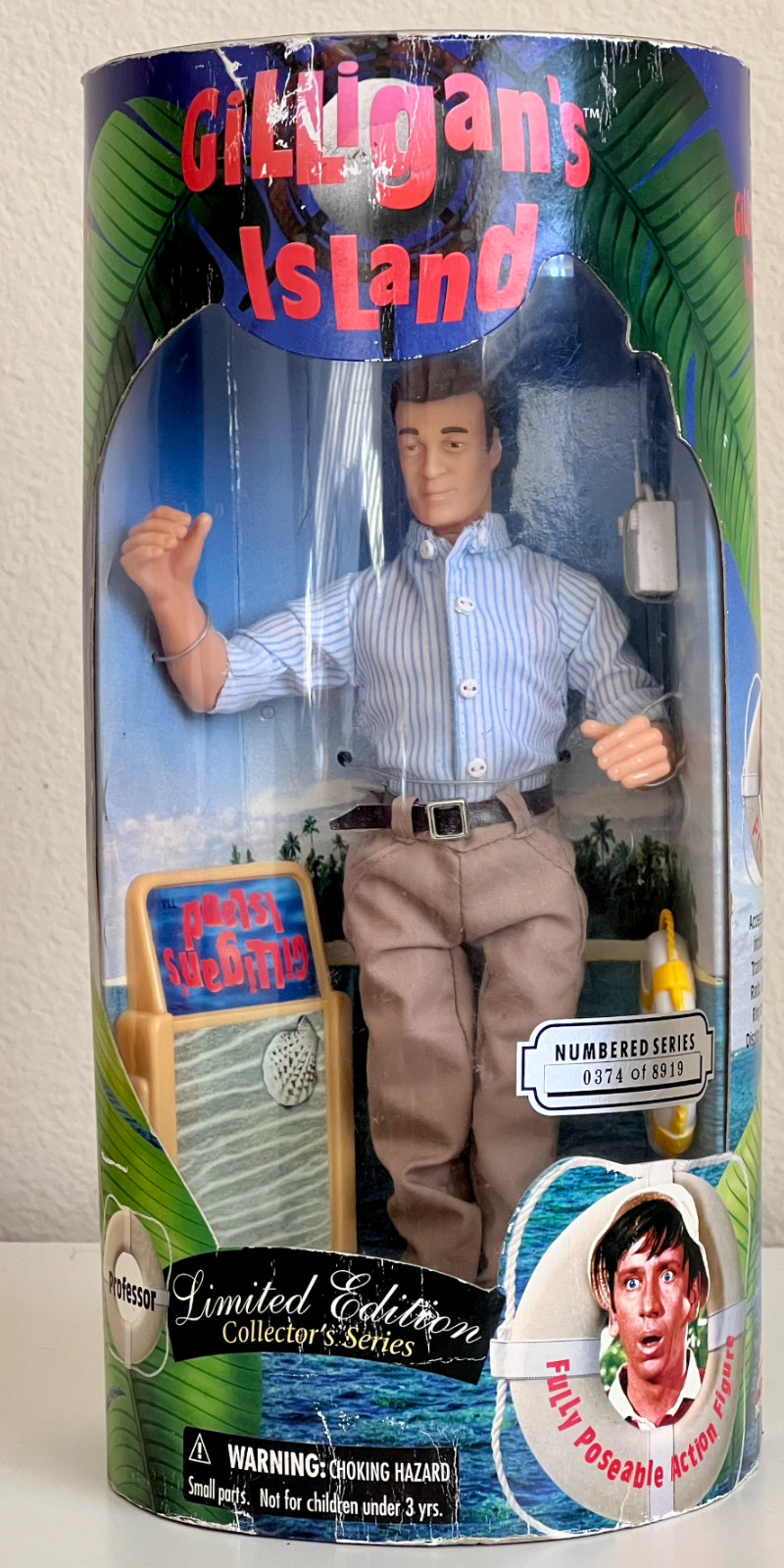 “The Professor” LE Collector’s Series Action Figure – Personalized to Dawn Wells