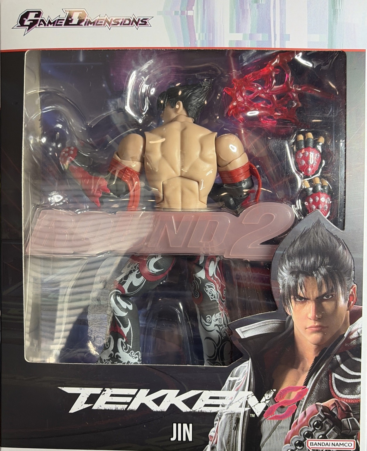 Game Dimensions Bandai Tekken Jin Kazama 7&Prime; Action Figure