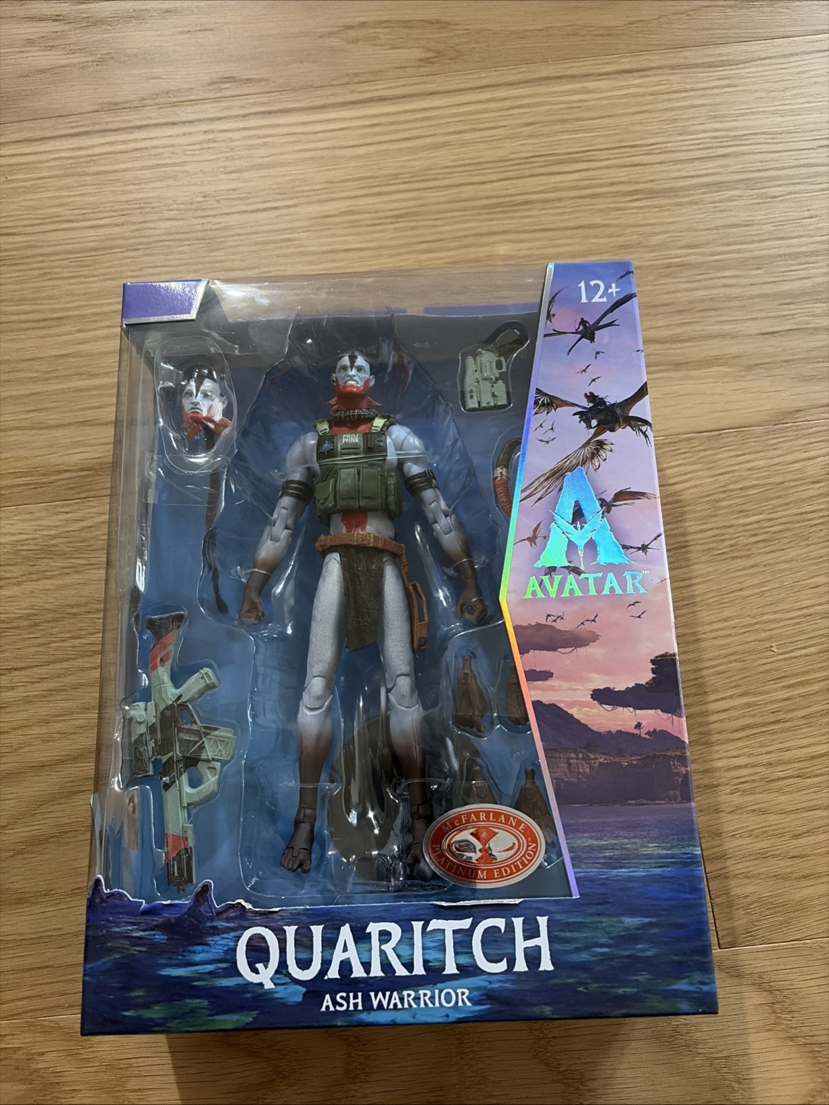 McFarlane Toys Collector Edition 04 Quaritch Ash Warrior Figure Platinum Edition